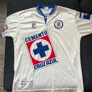 Cruz Azul Retro Soccer Jersey 90s